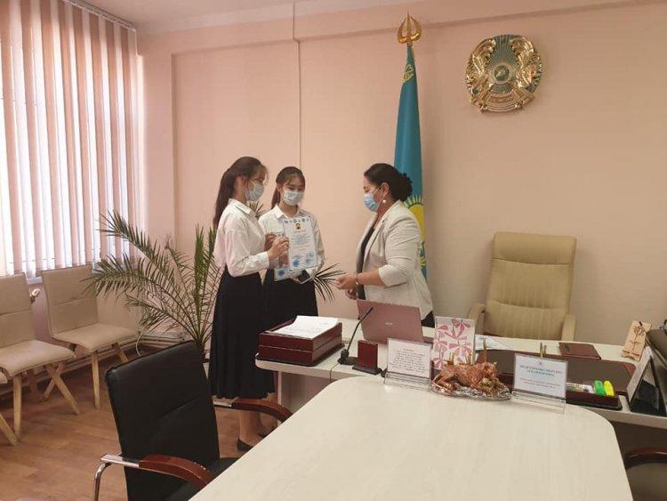 Қазақстан Республикасы Ы.Алтынсарин атындағы Ұлттық білім Академиясының қолдауымен