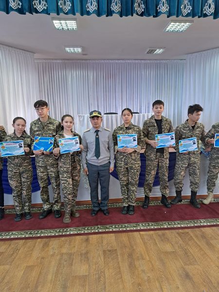 2023 жылдың 19 қаңтарында ауған соғысының ардагері Юсупов Мухамедали мырзамен 10 сынып оқушыларының қатысуымен кездесу кеші өтті.
