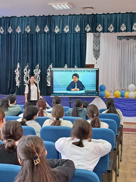 2023 жылғы  18  сәуірде  мектеп  акт залында  “Құқықбұзушылықтың алдын алу  және оқушылардың құқықтық сауаттылығын арттыру” тақырыбында  7-11 сынып қыздары  мен  ұлдарына  бөлек   жиналыс   өткізілді.