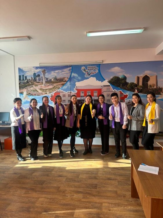 "Зорлық-зомбылыққа қарсы  16 күн белсенділік" акциясы